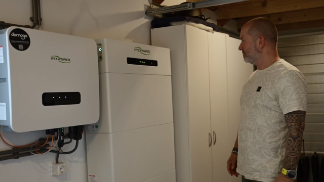 Angelique en Erik uit Vleuten met thuisbatterij