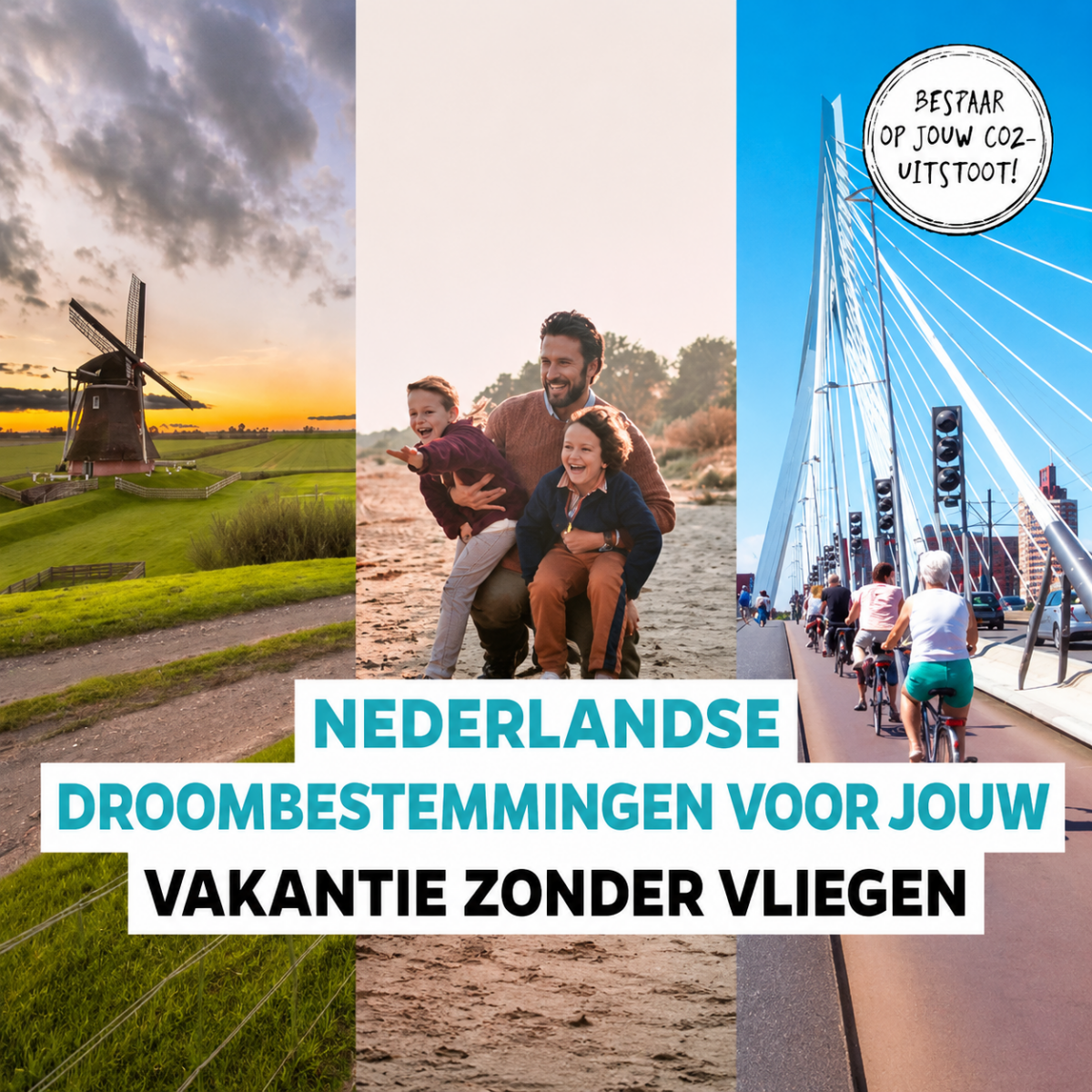 Duurzame reisgids met Nederlandse bestemmingen