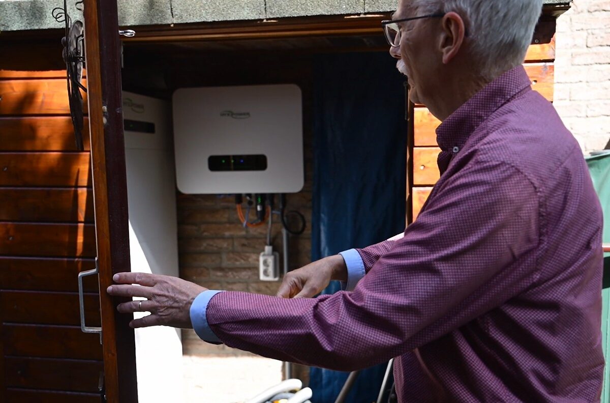 Thuisbatterij van Kees uit Arnhem