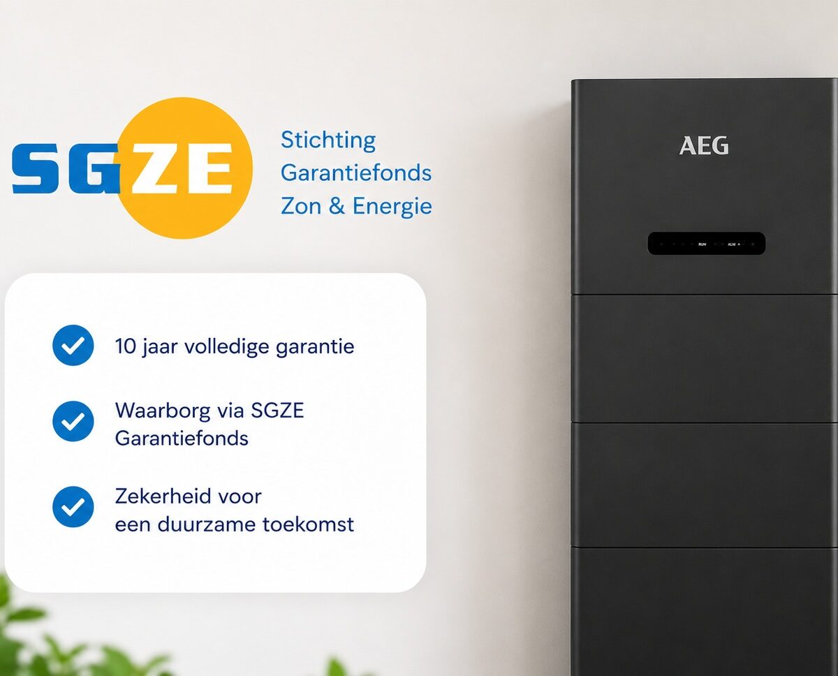 Thuisbatterij 15 kwh met SGZE garantie