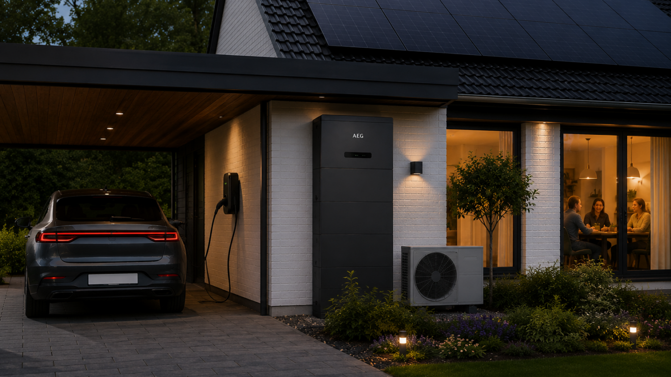 Woning met slim energiesysteem