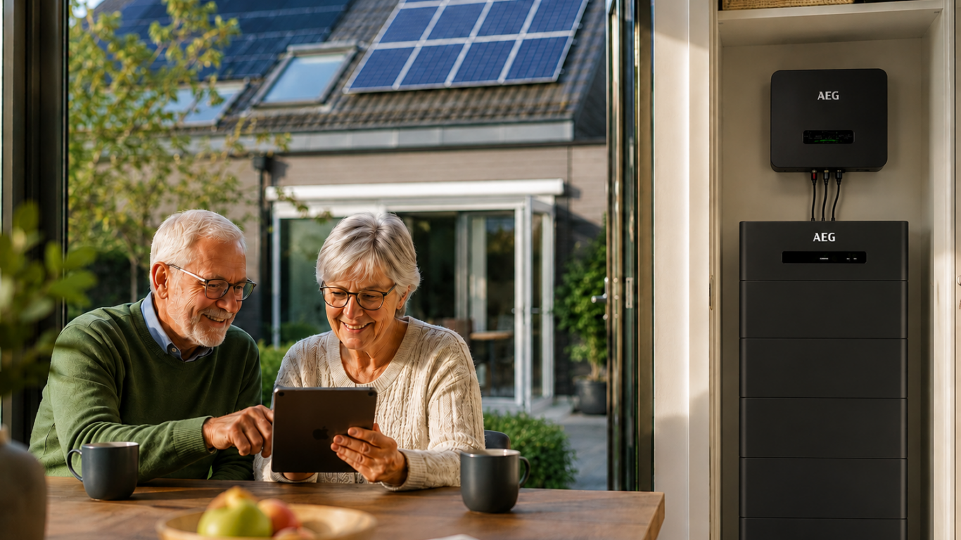 AEG hybride 25 kWh slimme thuisbatterij