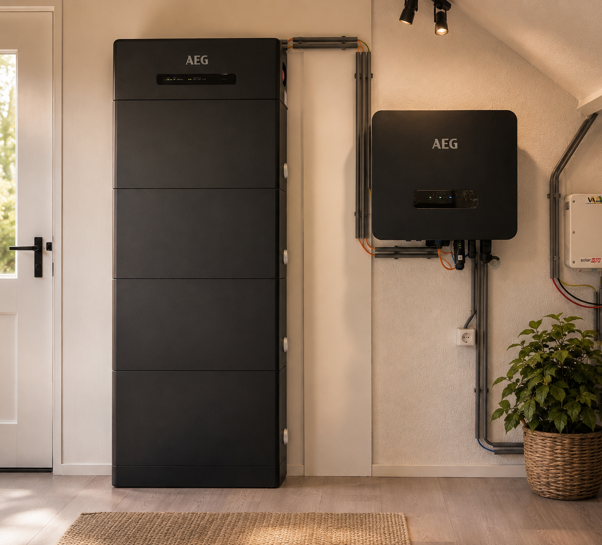 AEG hybride slimme thuisbatterij 20 kWh