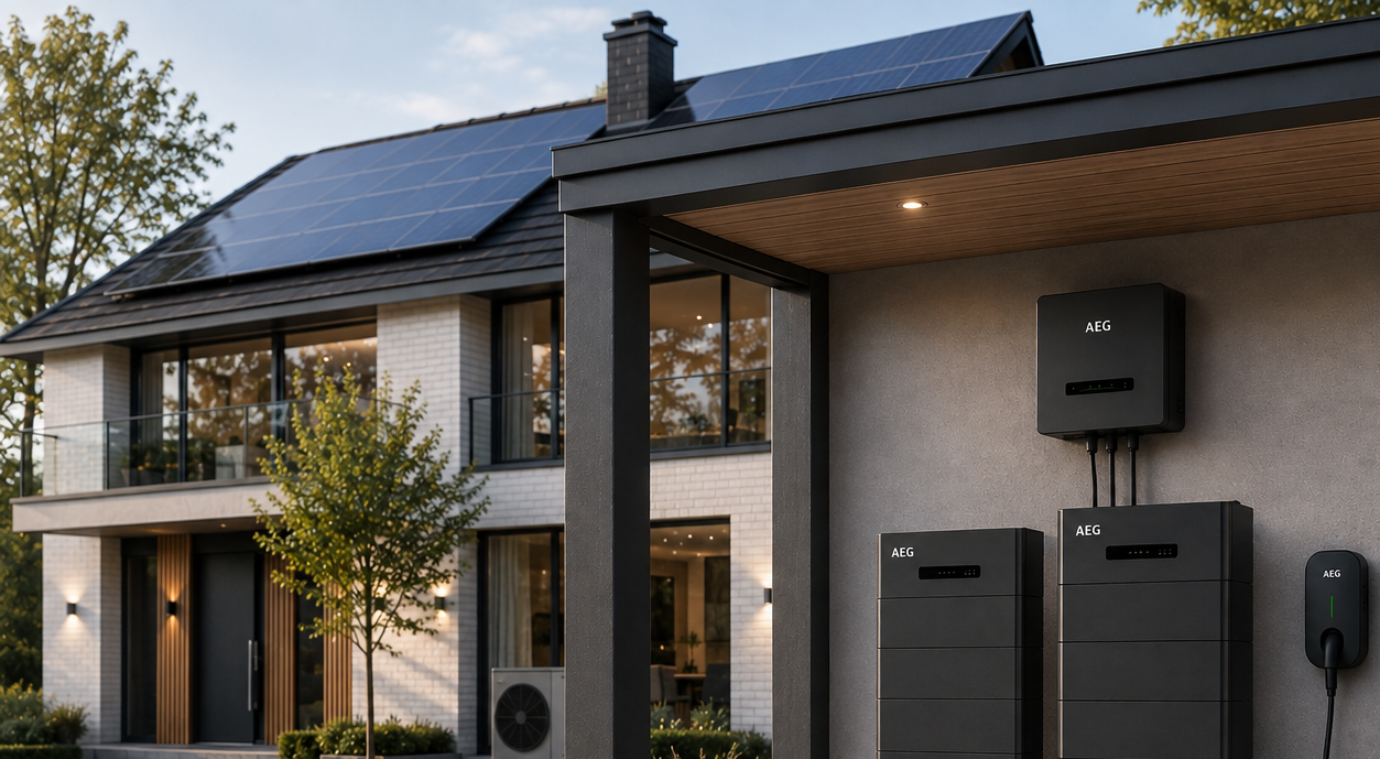 AEG hybride thuisbatterij 30 kWh