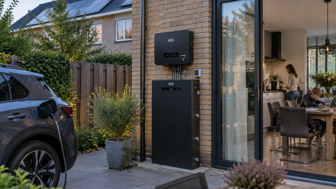 woning met veel verbruik en 1-fase aansluiting